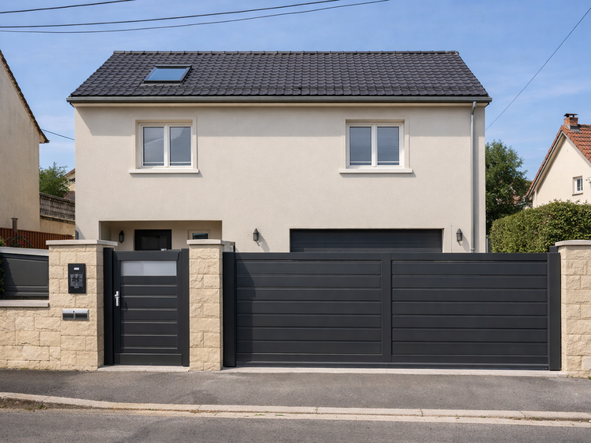 Ravalement de façade avant après